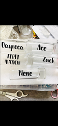 Name shot glasses