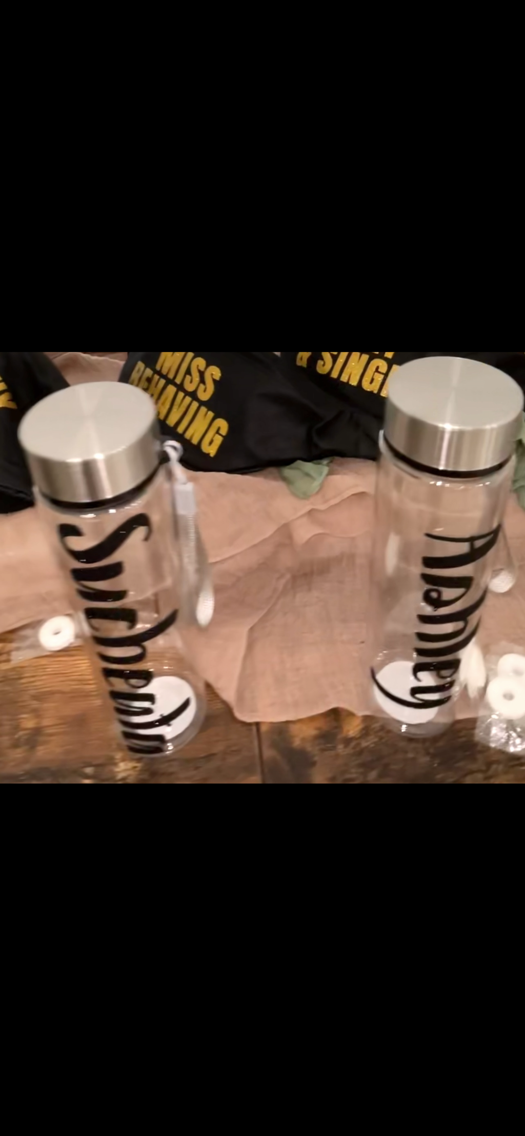Customize your water bottle