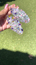 Girly pop junk keychains