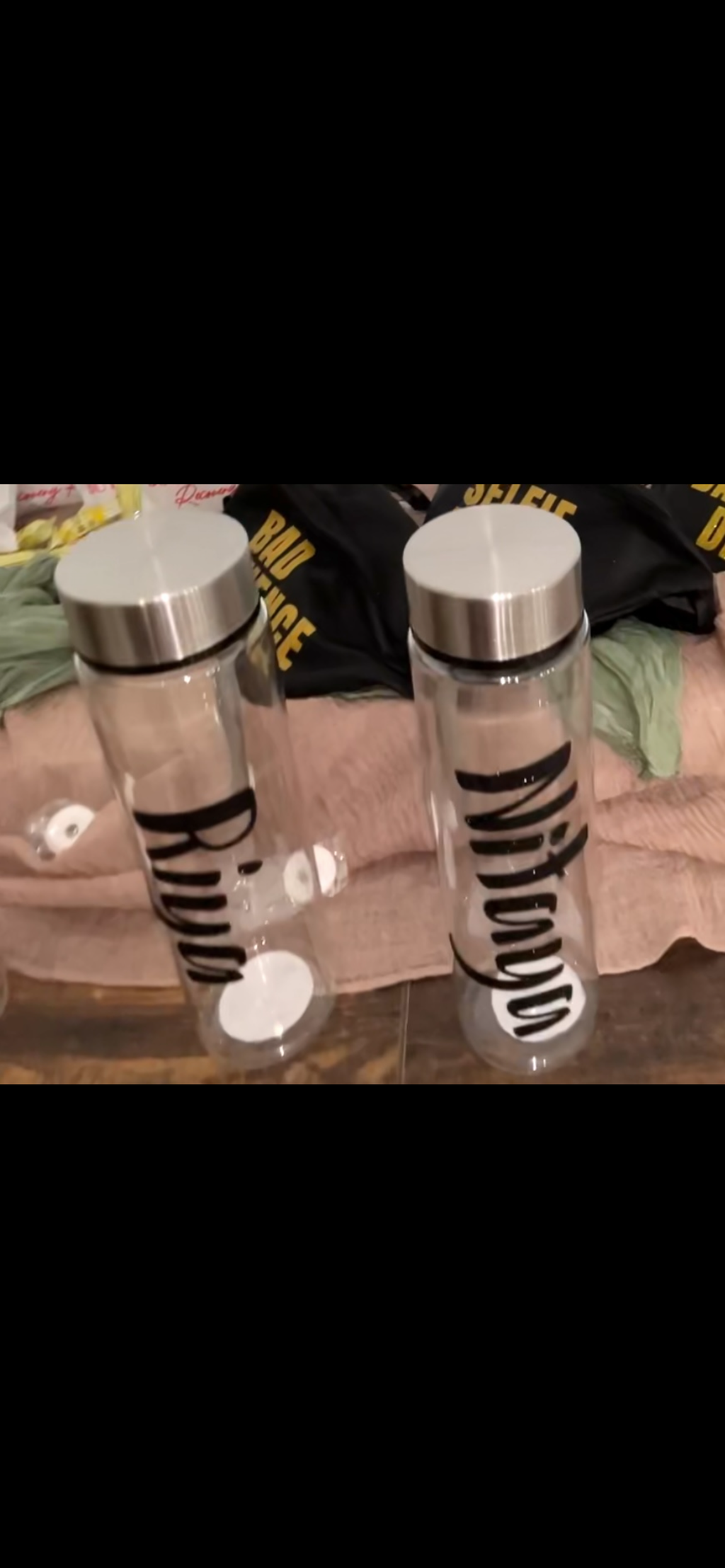 Customize your water bottle