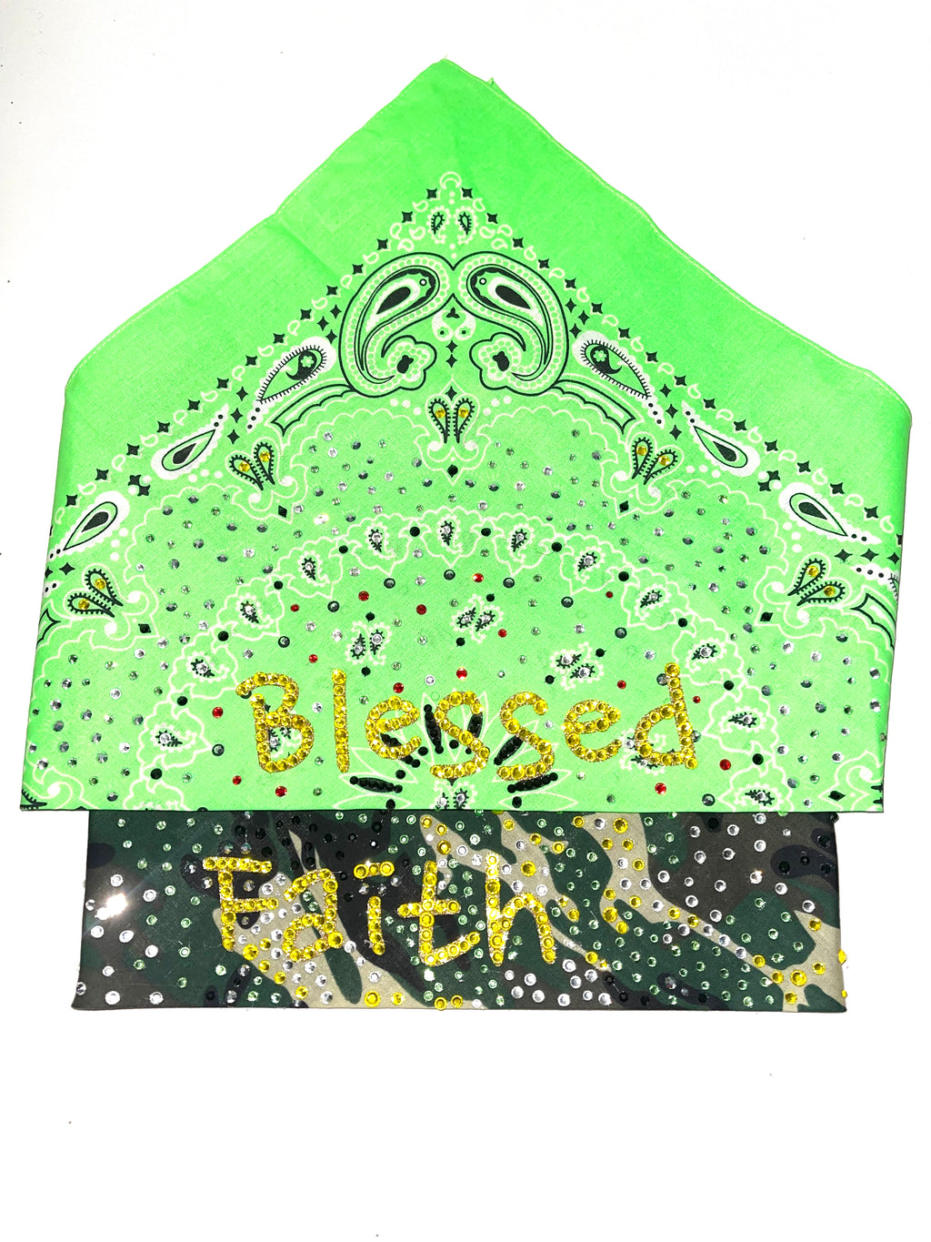 Custom Name Bedazzle Style Bandana