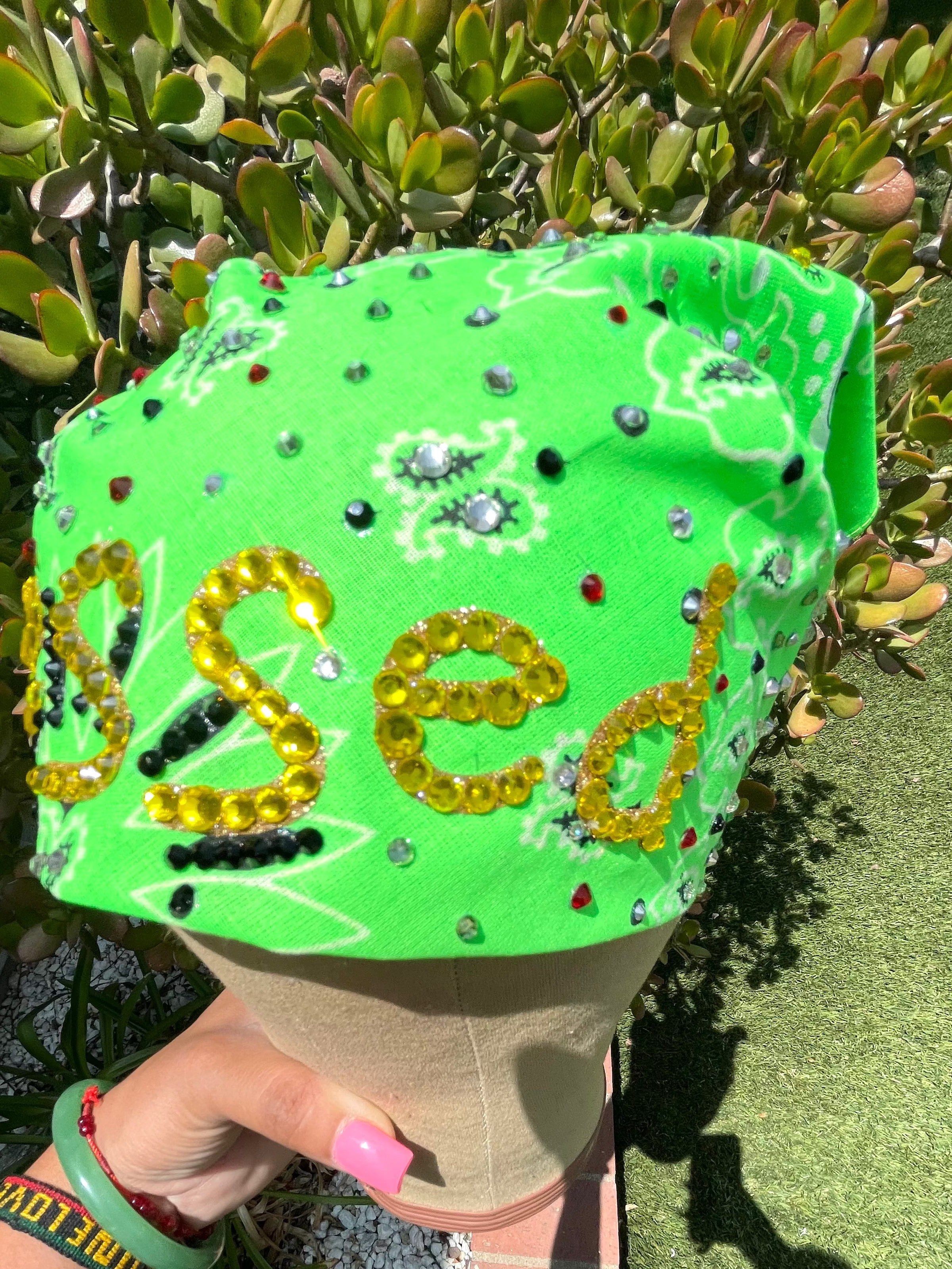Blessed Bedazzle Style Bandana