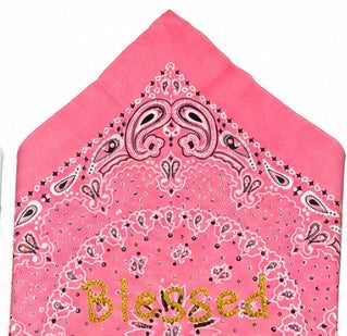 Custom Name Bedazzle Style Bandana