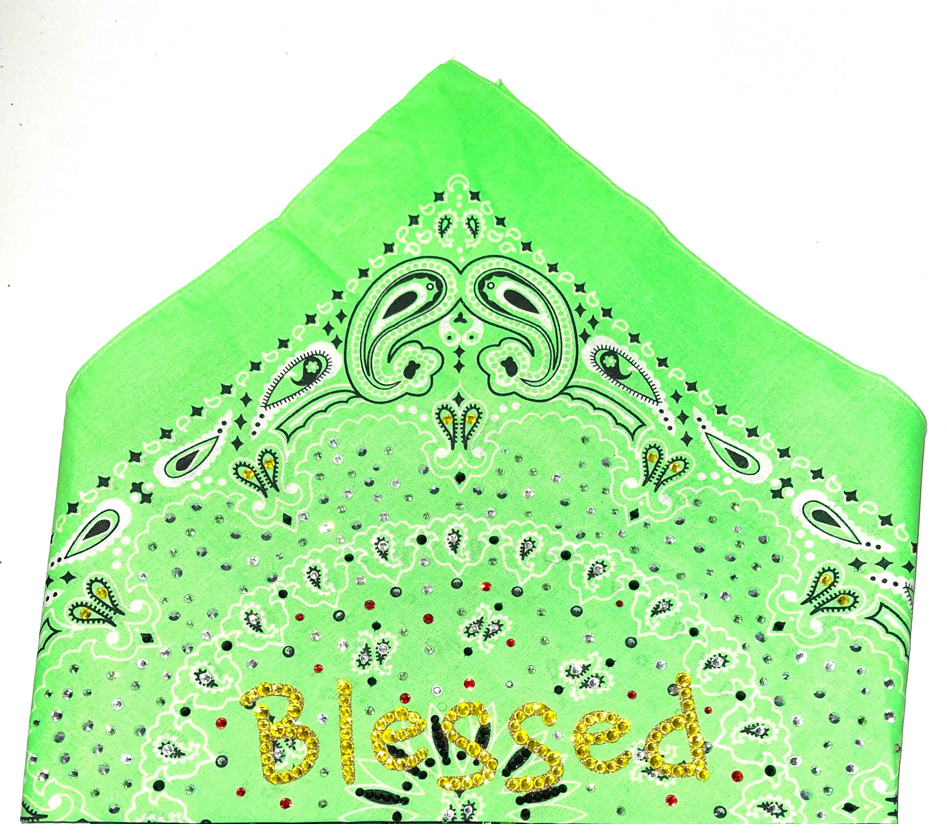 Custom Name Bedazzle Style Bandana